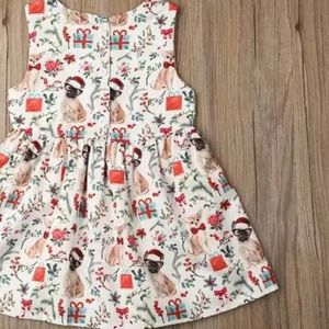 Christmas dress and pajamas